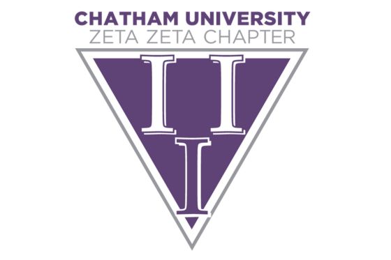 Chatham University Zeta Zeta Chapter logo