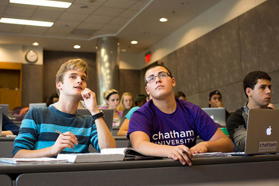 Photo of students paying attention to a lecture