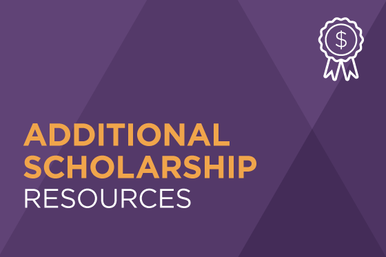 Decorative image reading Additional Scholarship Resources