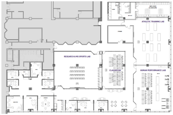 Illustration of the Chatham Eastside Expansion floor plan