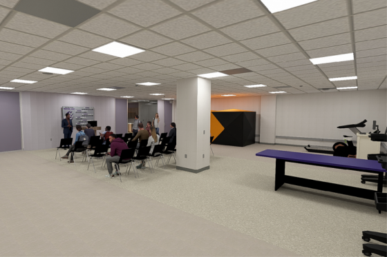 Upcoming Eastside Athletic Annex, Research and MS Sports Lab