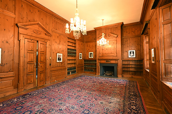 Photo of the Founders Room in Chatham's Music Center