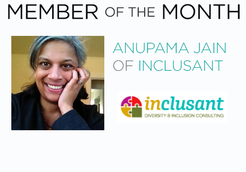 Member of the Month: Anupama Jain